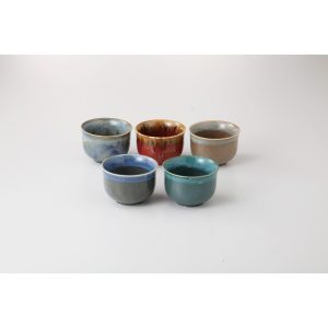 Set de 5 tasses à thé